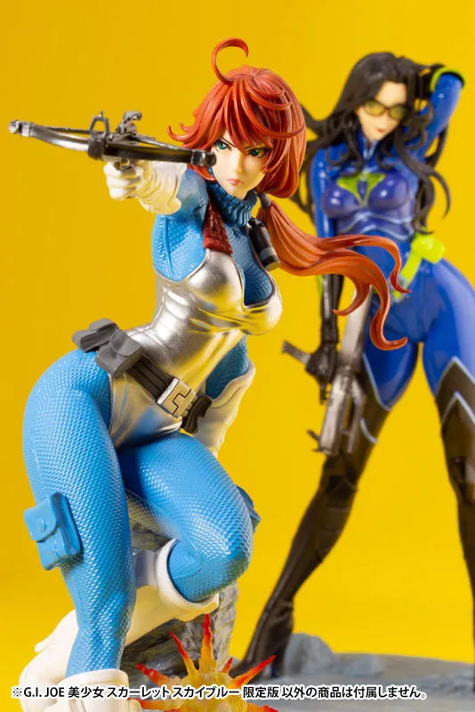 G.I. Joe - Scarlett - G.I. Joe Bishoujo Series - 1/7 - Sky Blue Limited Edition (Kotobukiya)ㅤ – Kotobukiya – ActionFigure Brasil