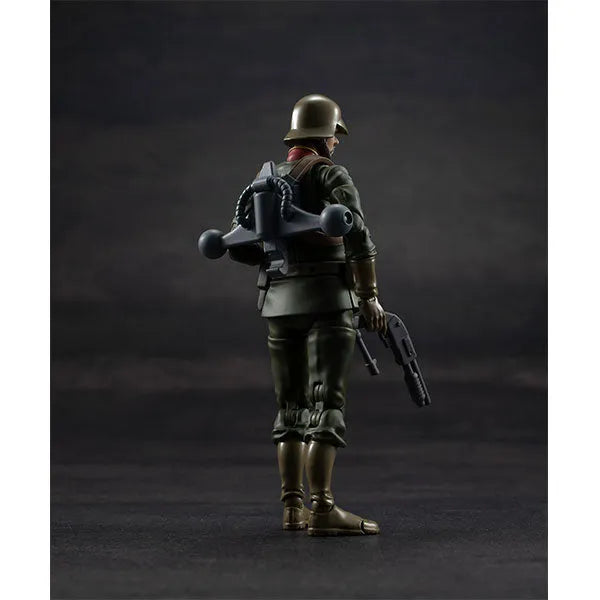 G.M.G. (Gundam Military Generation) Mobile Suit Gundam Zeon Army Normal Soldier 02 1/18 Posable Figureㅤ – MegaHouse – ActionFigure Brasil