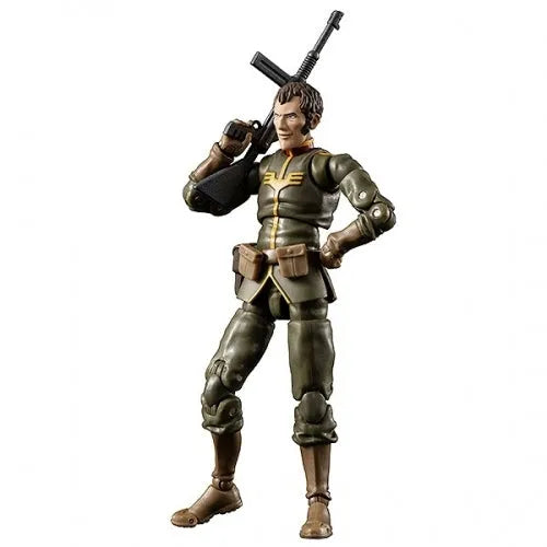 G.M.G. Mobile Suit Gundam - Zeon Army 08 V-SP - Normal Soldier & Zeon Army Soldier Motorcycle (Megahouse)ㅤ – MegaHouse – ActionFigure Brasil