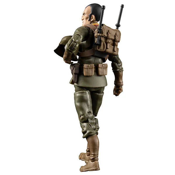 G.M.G. Mobile Suit Gundam - Zeon Army 08 V-SP - Normal Soldier & Zeon Army Soldier Motorcycle (Megahouse)ㅤ – MegaHouse – ActionFigure Brasil