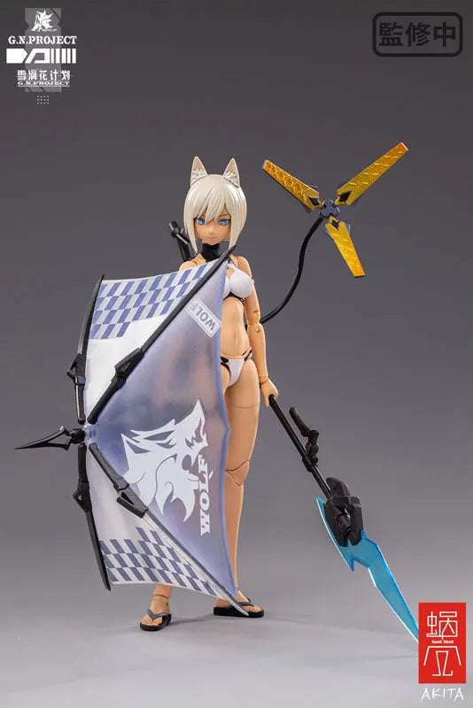 G.N.PROJECT - WOLF-001 - 1/12 - Swimsuit and Weapon Ver. (Snail Shell Studio)ㅤ – Snail Shell Studio – ActionFigure Brasil