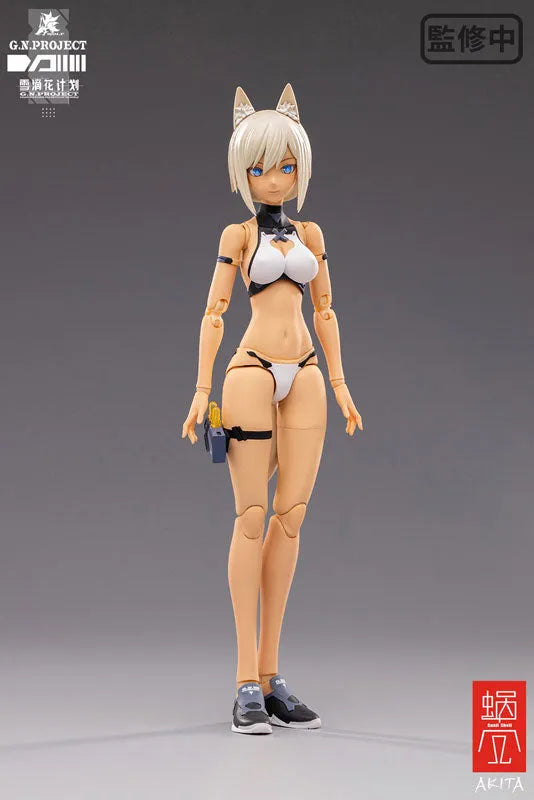 G.N.PROJECT - WOLF-001 - 1/12 - Swimsuit and Weapon Ver. (Snail Shell Studio)ㅤ – Snail Shell Studio – ActionFigure Brasil