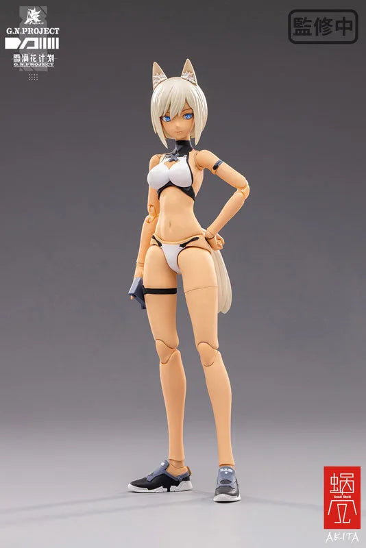 G.N.PROJECT - WOLF-001 - 1/12 - Swimsuit and Weapon Ver. (Snail Shell Studio)ㅤ – Snail Shell Studio – ActionFigure Brasil