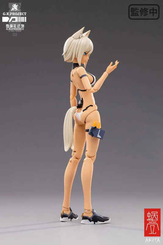 G.N.PROJECT - WOLF-001 - 1/12 - Swimsuit and Weapon Ver. (Snail Shell Studio)ㅤ – Snail Shell Studio – ActionFigure Brasil