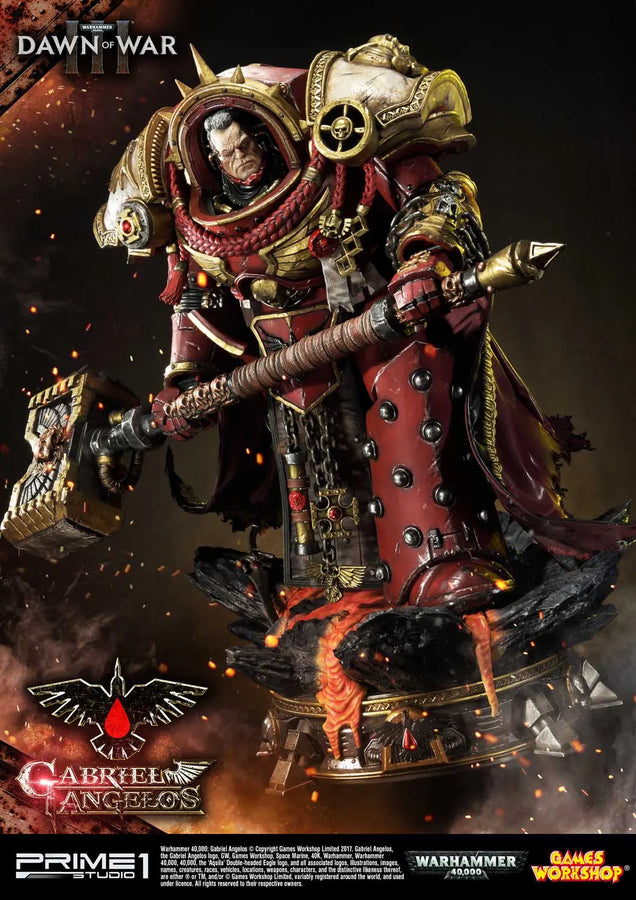 Gabriel Angelos (Exclusive Version) Warhammer 40,000: Dawn of War III – Prime1Studio – ActionFigure Brasil