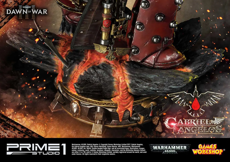 Gabriel Angelos (Exclusive Version) Warhammer 40,000: Dawn of War III – Prime1Studio – ActionFigure Brasil