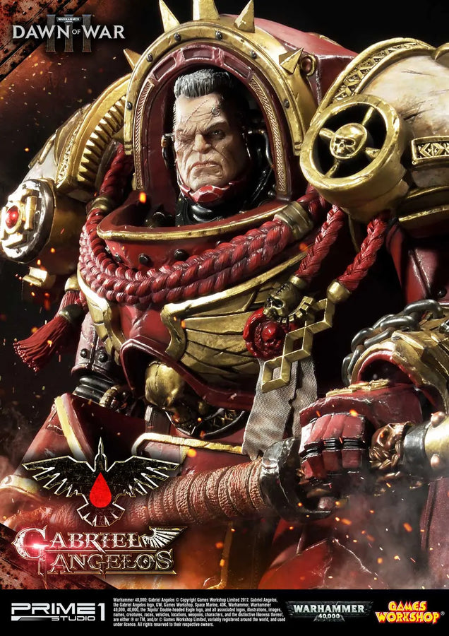 Gabriel Angelos (Exclusive Version) Warhammer 40,000: Dawn of War III – Prime1Studio – ActionFigure Brasil