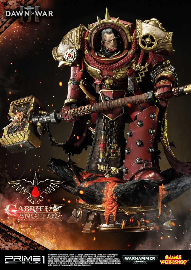 Gabriel Angelos (Exclusive Version) Warhammer 40,000: Dawn of War III – Prime1Studio – ActionFigure Brasil