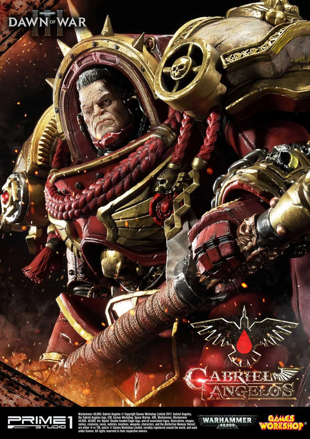 Gabriel Angelos (Exclusive Version) Warhammer 40,000: Dawn of War III – Prime1Studio – ActionFigure Brasil