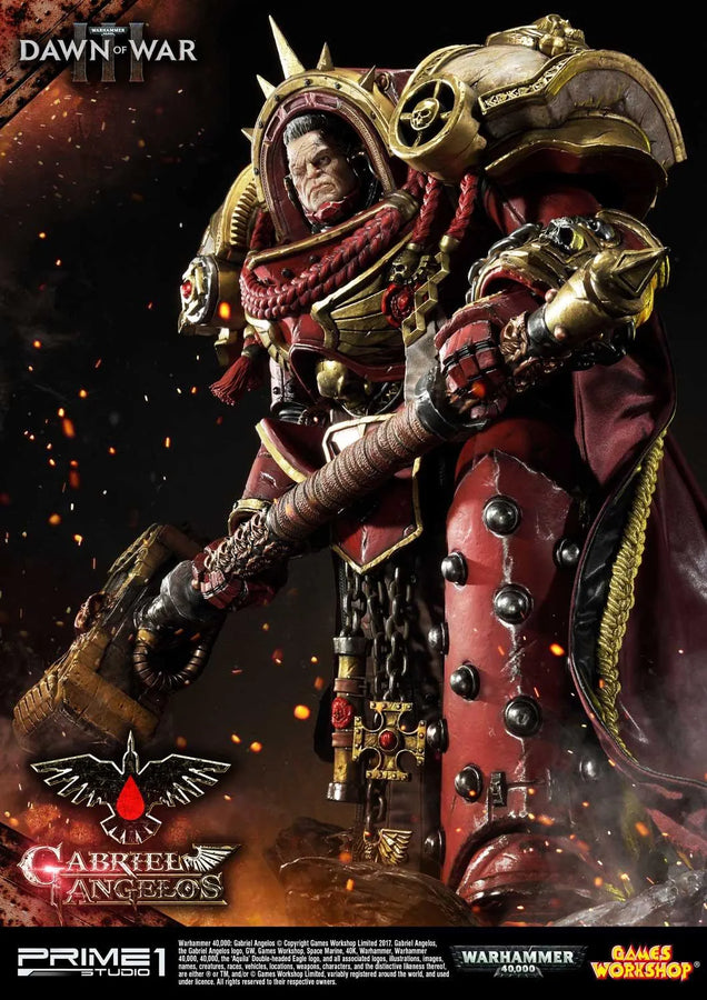 Gabriel Angelos (Regular Version) Warhammer 40,000: Dawn of War III – Prime1Studio – ActionFigure Brasil