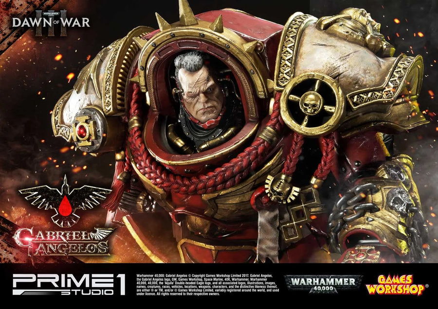 Gabriel Angelos (Regular Version) Warhammer 40,000: Dawn of War III – Prime1Studio – ActionFigure Brasil