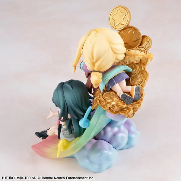 Gakuen iDOLM@STER - Fujita Kotone - Hanami Saki - Tsukimura Temari - FigUnity (MegaHouse)ㅤ – MegaHouse – ActionFigureBrasil