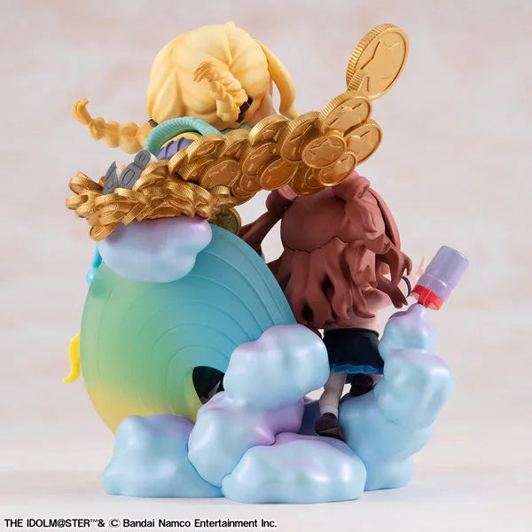 Gakuen iDOLM@STER - Fujita Kotone - Hanami Saki - Tsukimura Temari - FigUnity (MegaHouse)ㅤ – MegaHouse – ActionFigureBrasil