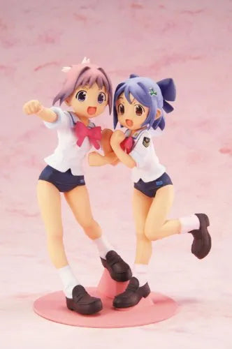 Gakuen Utopia Manabi Straight! - Inamori Mika - Amamiya Manami - Navy School Swimsuitㅤ – Toy's Works – ActionFigure Brasil