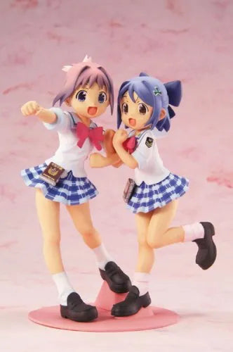 Gakuen Utopia Manabi Straight! - Inamori Mika - Amamiya Manami - Navy School Swimsuitㅤ – Toy's Works – ActionFigure Brasil
