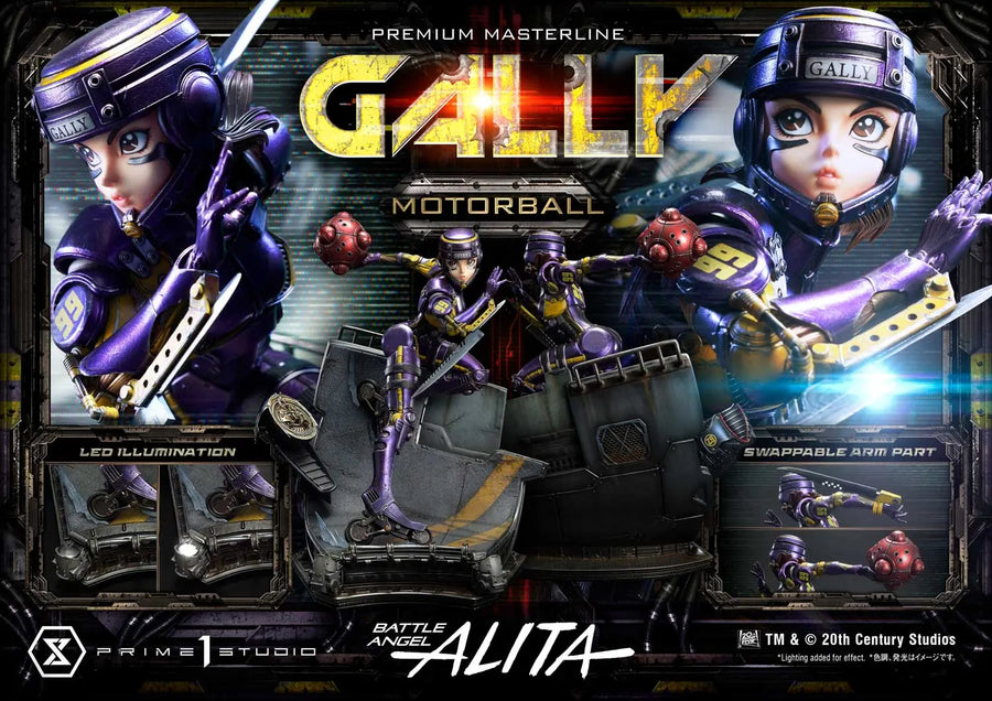 Gally Motorball (Regular Version) Battle Angel Alita – Prime1Studio – ActionFigure Brasil