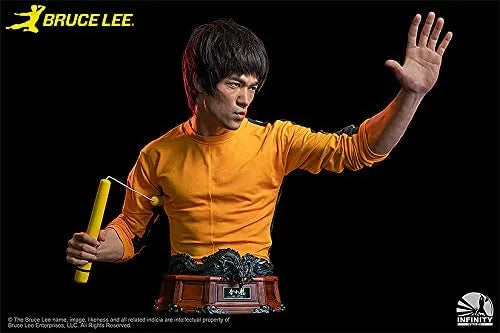 Game of Death - Bruce Lee - 1/1 - Life-size Bust (Infinity Studio)ㅤ – Infinity Studio,Good Smile Company – ActionFigure Brasil