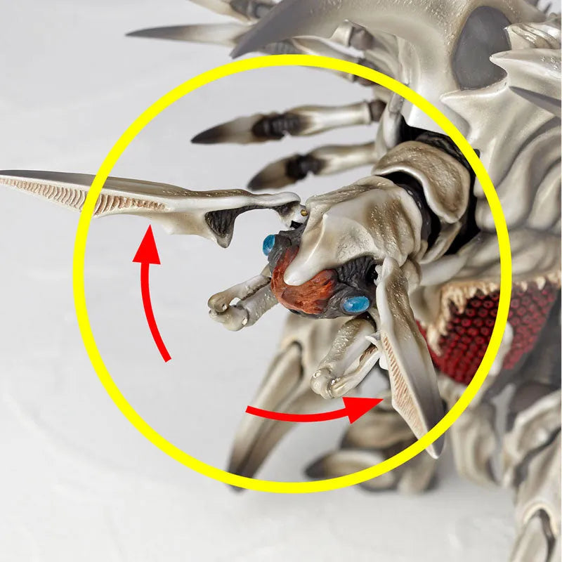 Gamera 2: Legion Shuurai - Legion - Legacy of Revoltech LR-051 - Revoltech - Revoltech SFX - Filming Prop Version by Shinji Higuchi (Kaiyodo)ㅤ – Kaiyodo – ActionFigure Brasil