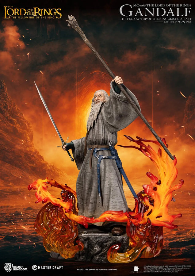 Gandalf - LIMITED EDITION: 999 – Beast Kingdom – ActionFigure Brasil