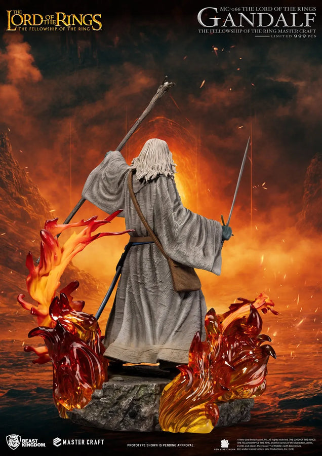 Gandalf - LIMITED EDITION: 999 – Beast Kingdom – ActionFigure Brasil
