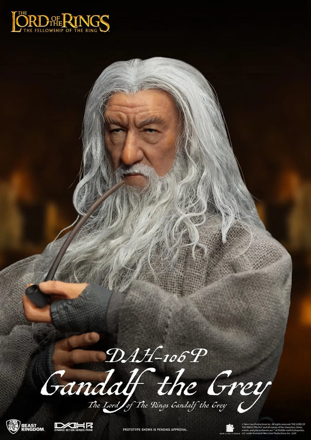 Gandalf the Grey - LIMITED EDITION: 3000 – Beast Kingdom – ActionFigure Brasil