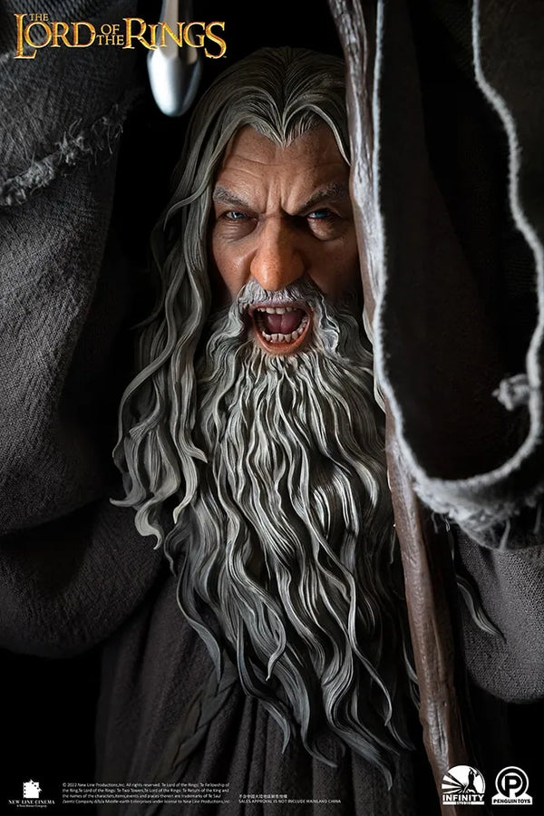 Gandalf the Grey (Premium Edition) - LIMITED EDITION: 250 (Premium Edition) – Infinity Studio X Penguin Toys – ActionFigure Brasil