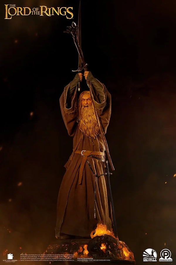 Gandalf the Grey (Premium Edition) - LIMITED EDITION: 250 (Premium Edition) – Infinity Studio X Penguin Toys – ActionFigure Brasil