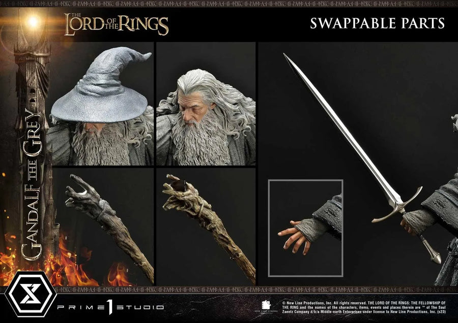 Gandalf the Grey (Regular Version) The Lord of the Rings (Film) – Prime1Studio – ActionFigure Brasil