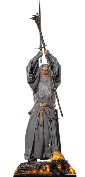 Gandalf the Grey (Ultimate Edition) - LIMITED EDITION: 250 (Ultimate Edition) – Infinity Studio X Penguin Toys – ActionFigure Brasil — ângulo diferente