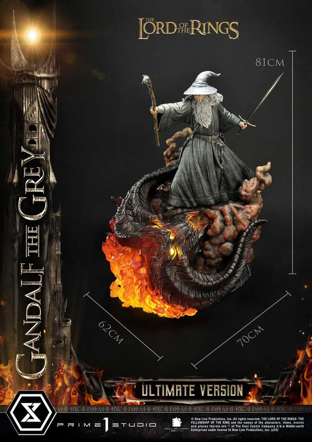 Gandalf The Grey (Ultimate Version) The Lord of the Rings (Film) – Prime1Studio – ActionFigure Brasil