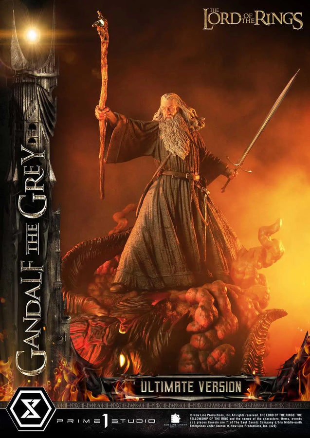 Gandalf The Grey (Ultimate Version) The Lord of the Rings (Film) – Prime1Studio – ActionFigure Brasil