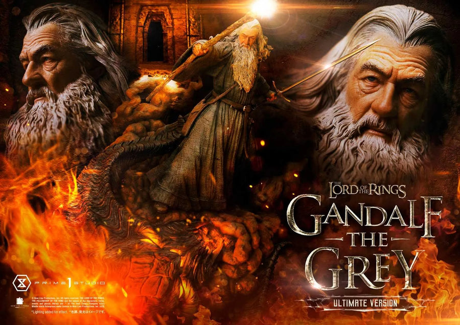 Gandalf The Grey (Ultimate Version) The Lord of the Rings (Film) – Prime1Studio – ActionFigure Brasil