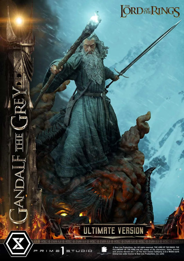 Gandalf The Grey (Ultimate Version) The Lord of the Rings (Film) – Prime1Studio – ActionFigure Brasil