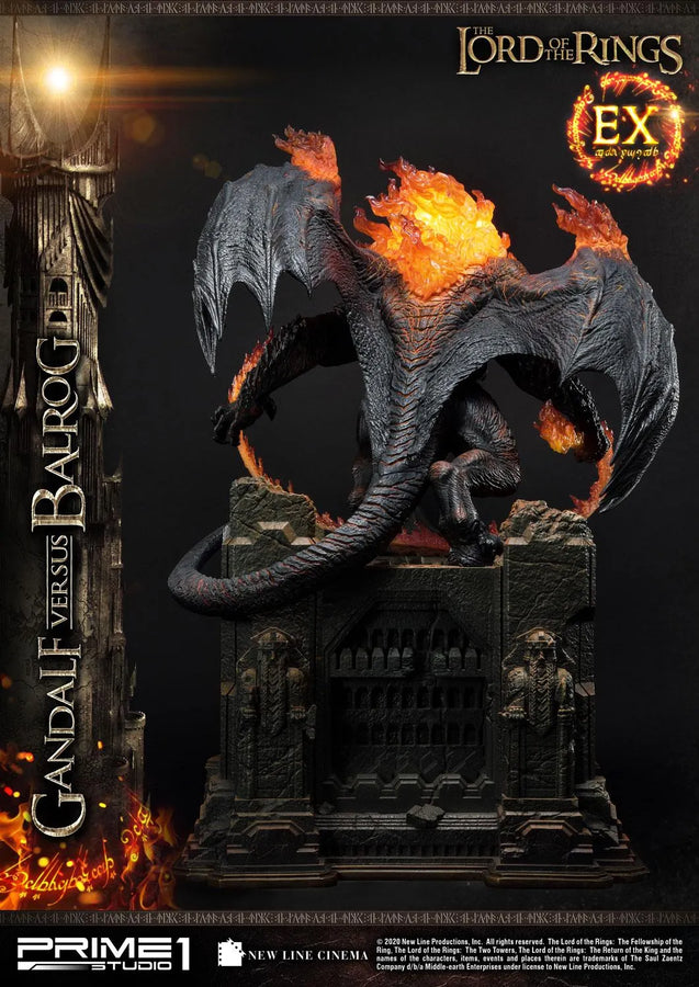 Gandalf Versus Balrog (Exclusive Version) The Lord of the Rings (Film) – Prime1Studio – ActionFigure Brasil