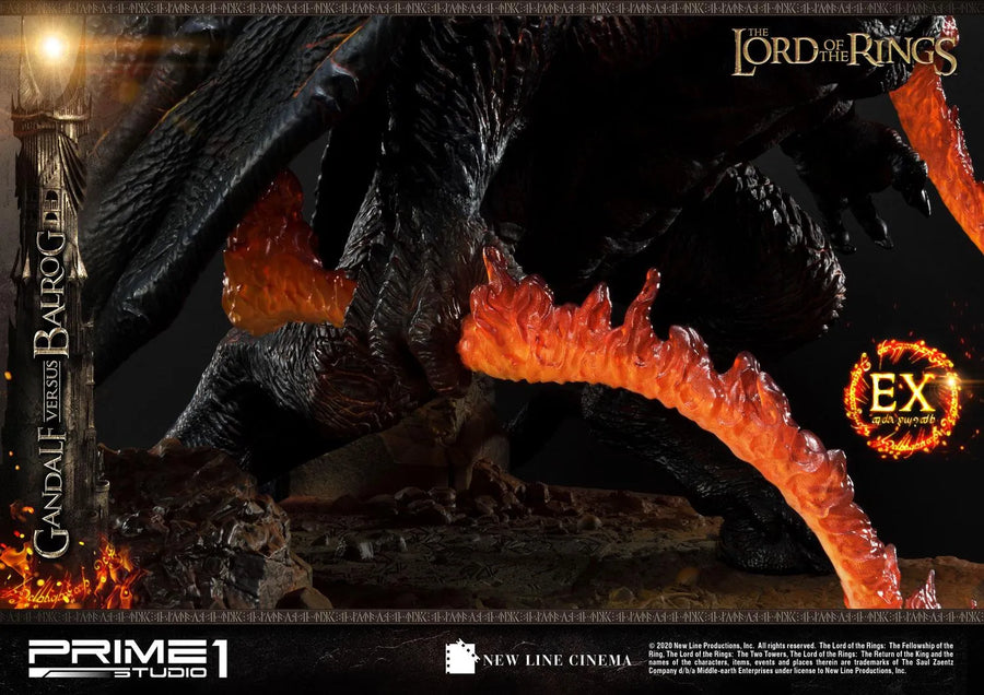 Gandalf Versus Balrog (Exclusive Version) The Lord of the Rings (Film) – Prime1Studio – ActionFigure Brasil