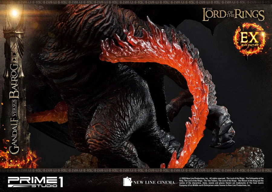 Gandalf Versus Balrog (Exclusive Version) The Lord of the Rings (Film) – Prime1Studio – ActionFigure Brasil