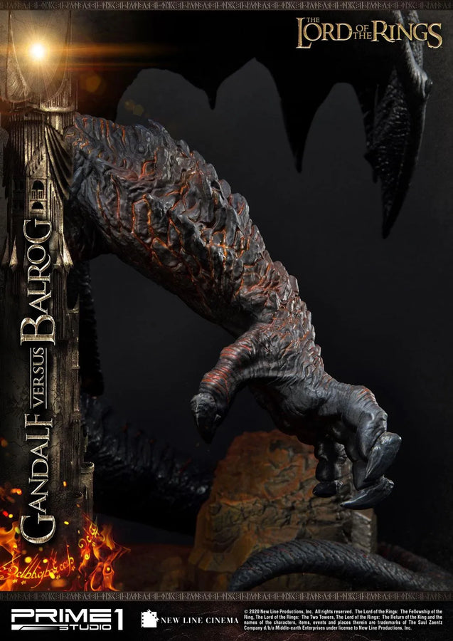 Gandalf Versus Balrog (Exclusive Version) The Lord of the Rings (Film) – Prime1Studio – ActionFigure Brasil