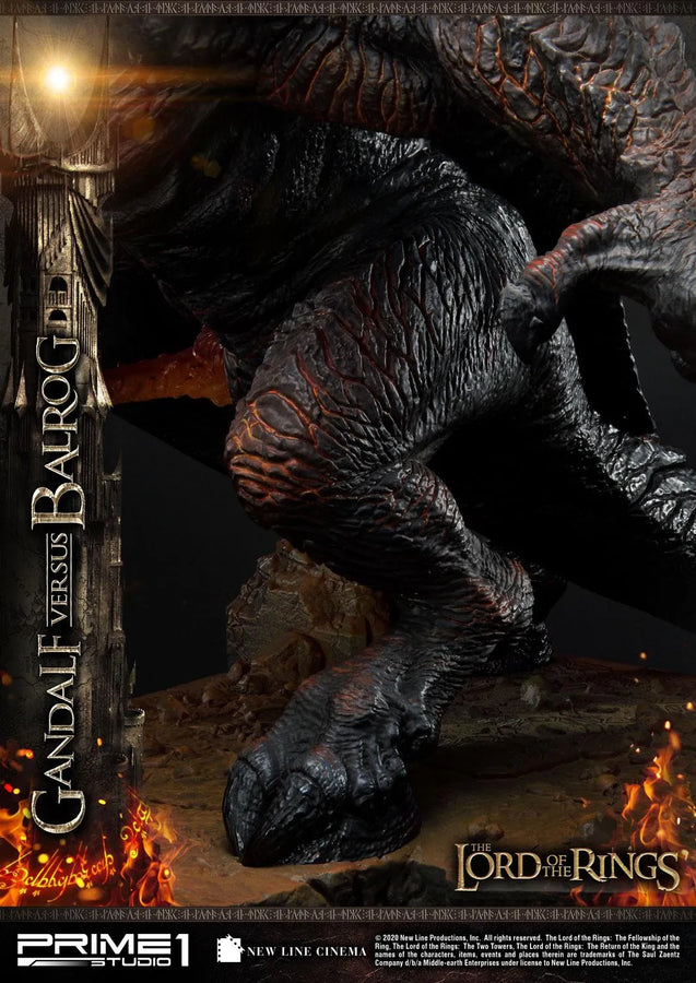 Gandalf Versus Balrog (Exclusive Version) The Lord of the Rings (Film) – Prime1Studio – ActionFigure Brasil