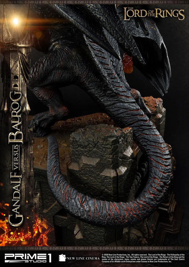 Gandalf Versus Balrog (Exclusive Version) The Lord of the Rings (Film) – Prime1Studio – ActionFigure Brasil