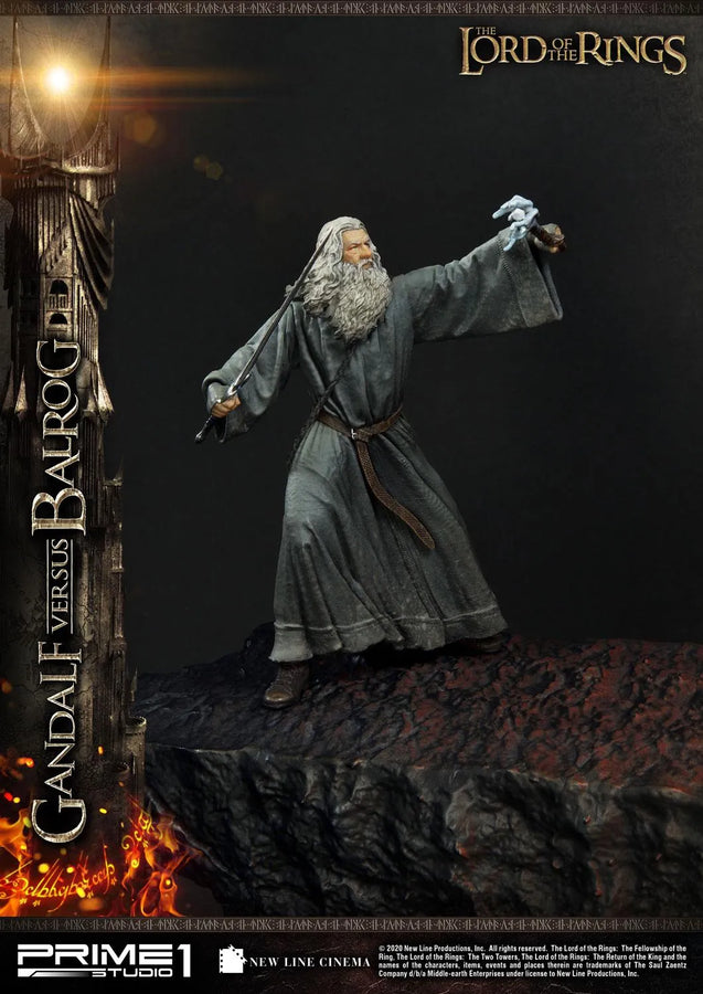 Gandalf Versus Balrog (Exclusive Version) The Lord of the Rings (Film) – Prime1Studio – ActionFigure Brasil