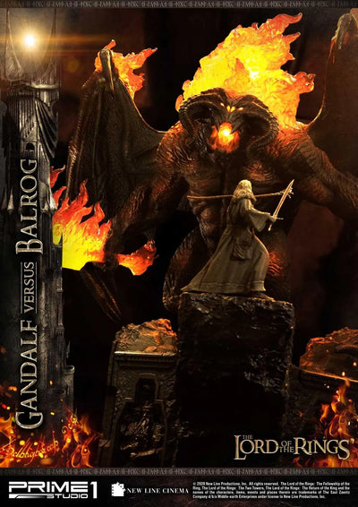 Gandalf Versus Balrog (Regular Version) The Lord of the Rings (Film) – Prime1Studio – ActionFigure Brasil