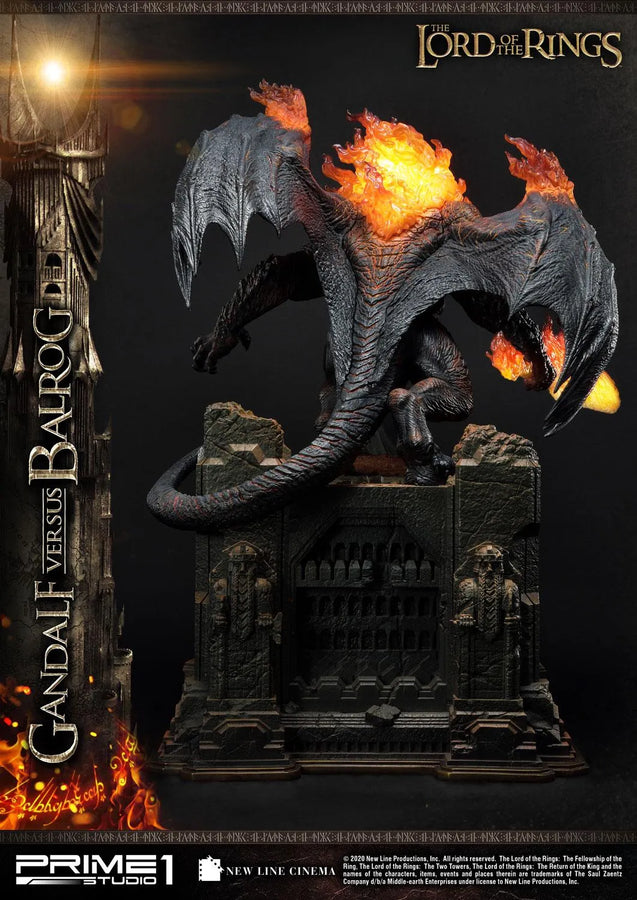 Gandalf Versus Balrog (Regular Version) The Lord of the Rings (Film) – Prime1Studio – ActionFigure Brasil