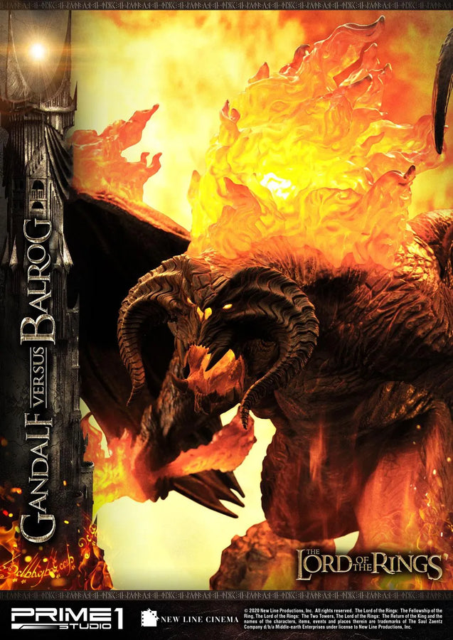 Gandalf Versus Balrog (Regular Version) The Lord of the Rings (Film) – Prime1Studio – ActionFigure Brasil