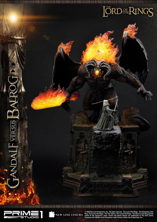 Gandalf Versus Balrog (Regular Version) The Lord of the Rings (Film) – Prime1Studio – ActionFigure Brasil