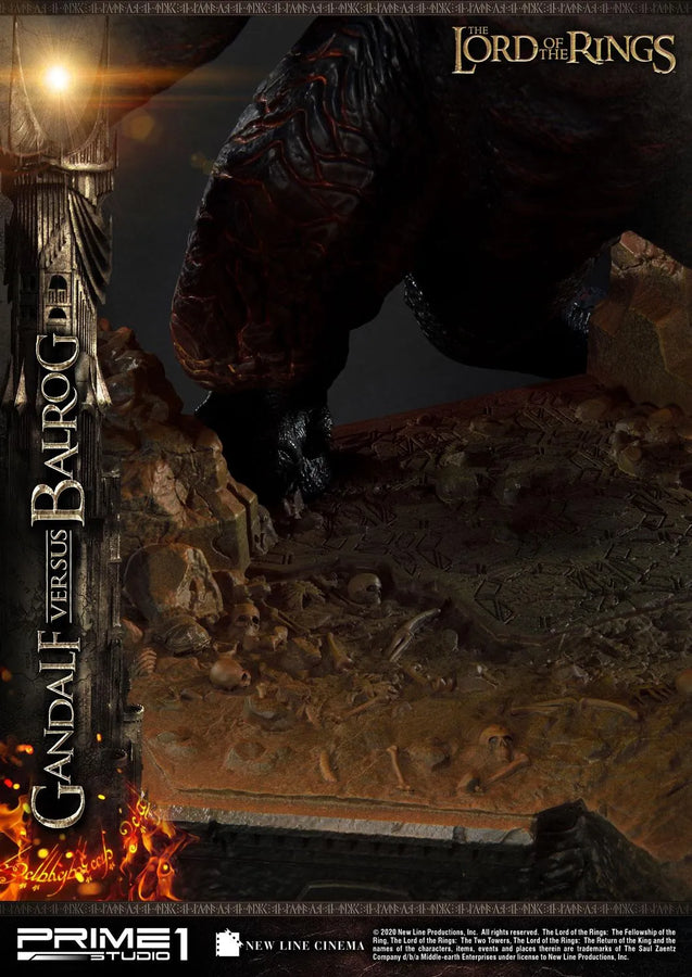 Gandalf Versus Balrog (Regular Version) The Lord of the Rings (Film) – Prime1Studio – ActionFigure Brasil