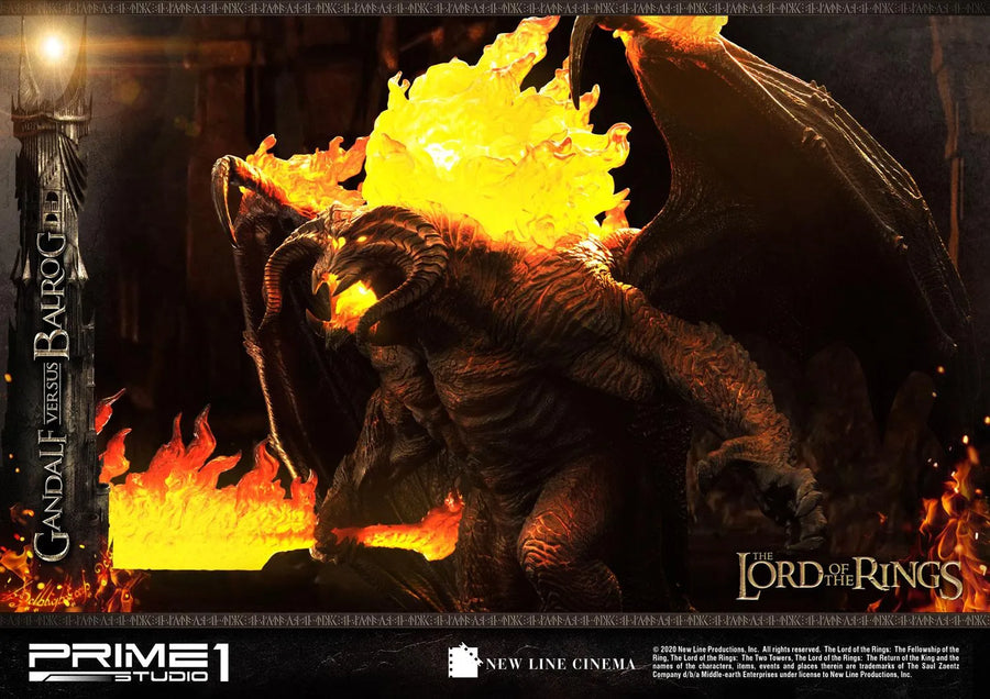 Gandalf Versus Balrog (Regular Version) The Lord of the Rings (Film) – Prime1Studio – ActionFigure Brasil