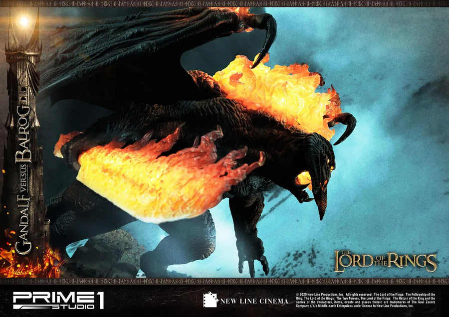 Gandalf Versus Balrog (Regular Version) The Lord of the Rings (Film) – Prime1Studio – ActionFigure Brasil