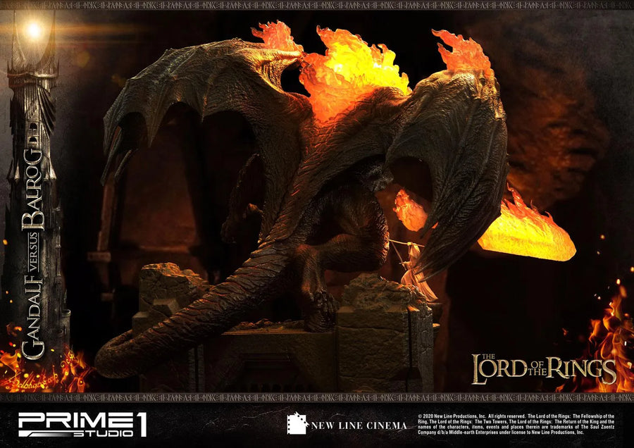Gandalf Versus Balrog (Regular Version) The Lord of the Rings (Film) – Prime1Studio – ActionFigure Brasil