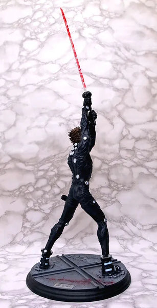 GANTZ - Kei Kurono 1/5ㅤ – Art of War – ActionFigure Brasil — com base expositora