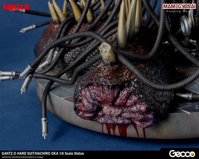 Gantz:O - Oka Hachirou - Hard Suit - 1/6 (Gecco, Mamegyorai)ㅤ – Gecco As Manufacturer,Mamegyorai As Distributor – ActionFigureBrasil — com base expositora